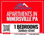 1 Bedroom Apartments for Rent in Minersville PA